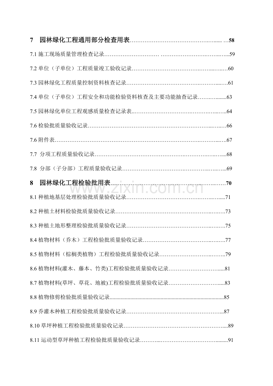 园林绿化表格范本.docx_第1页