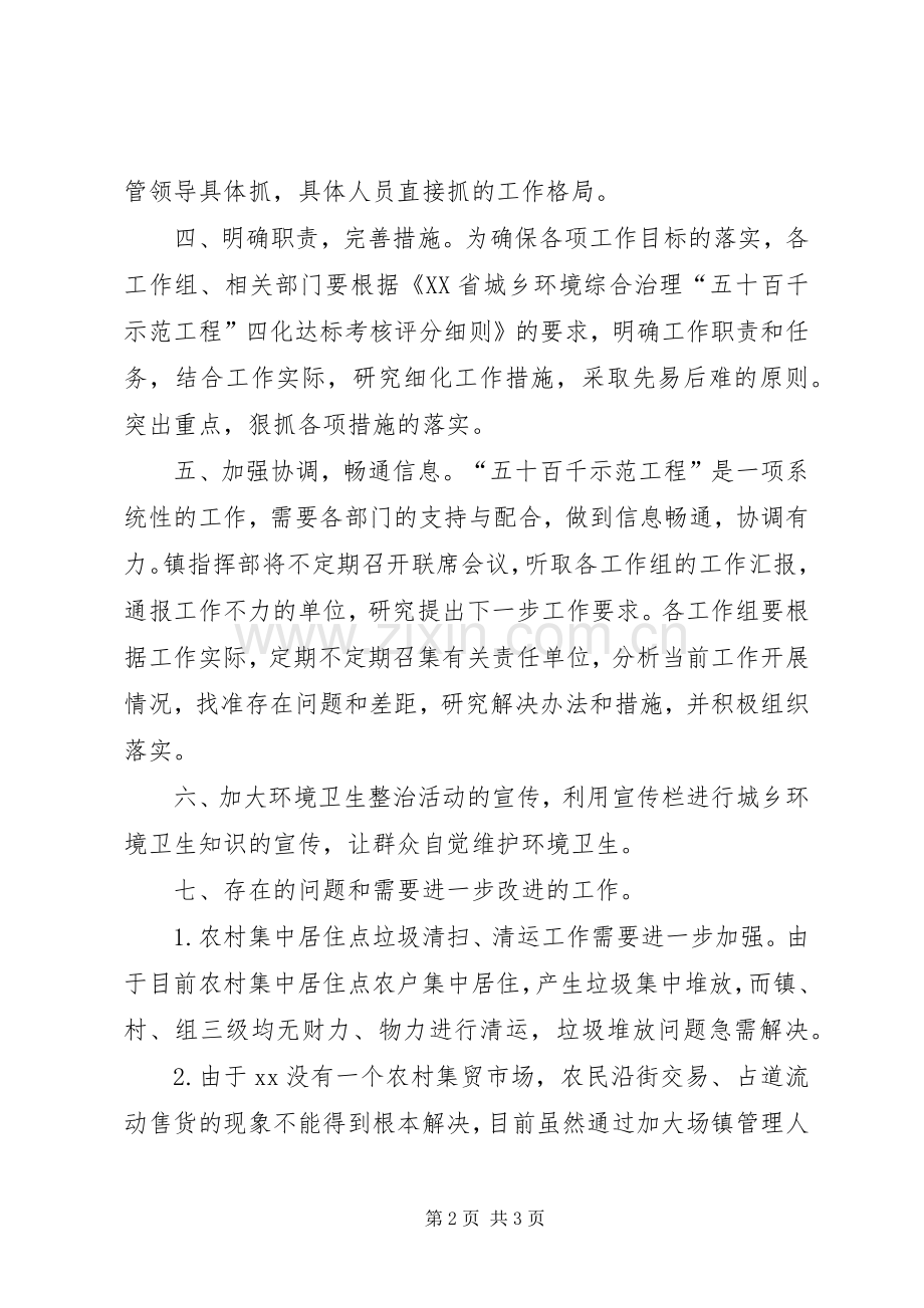 乡村环境综合整治自查工作总结 .docx_第2页