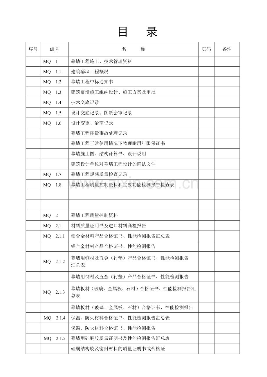 建筑工程质量验收资料.docx_第1页