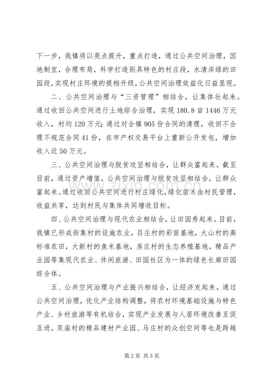 公共空间治理工作总结 .docx_第2页