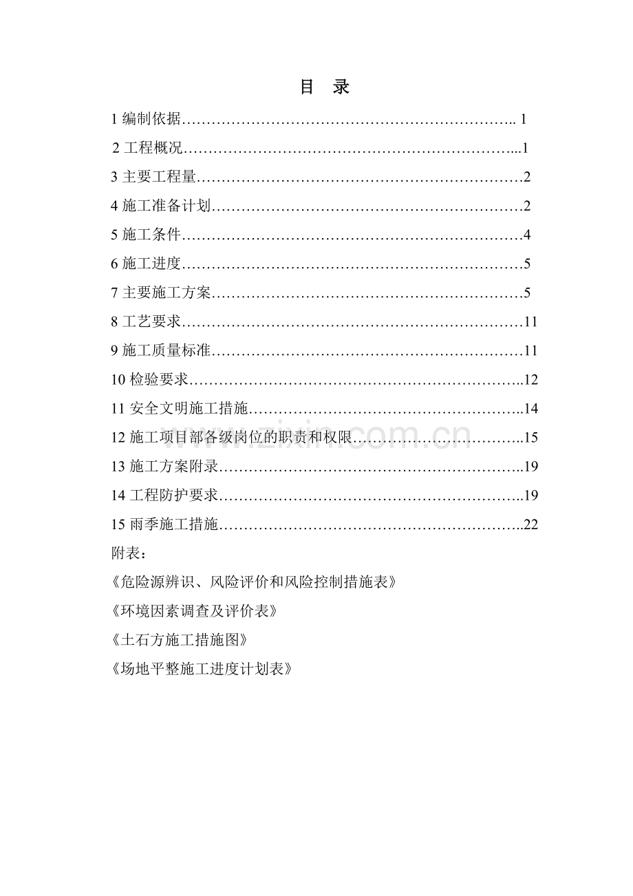 变电站场平工程施工方案(30页).doc_第1页