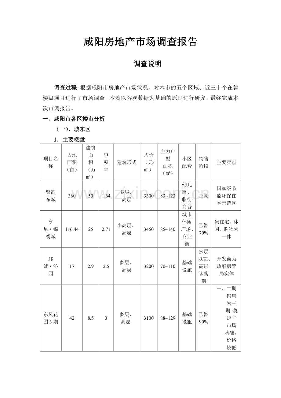 咸阳房地产调查.docx_第1页