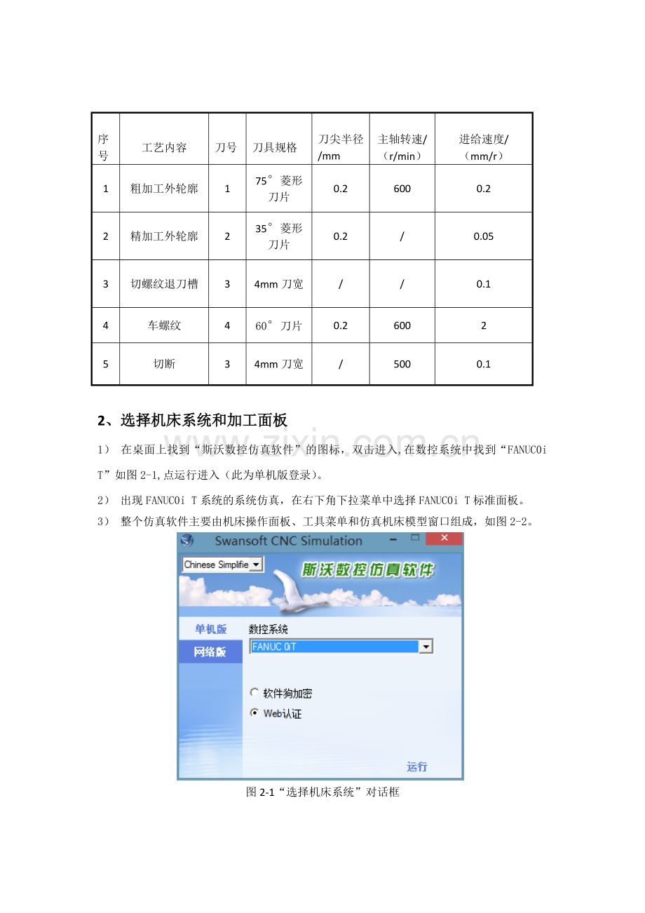 数控车床仿真加工项目范本.docx_第2页