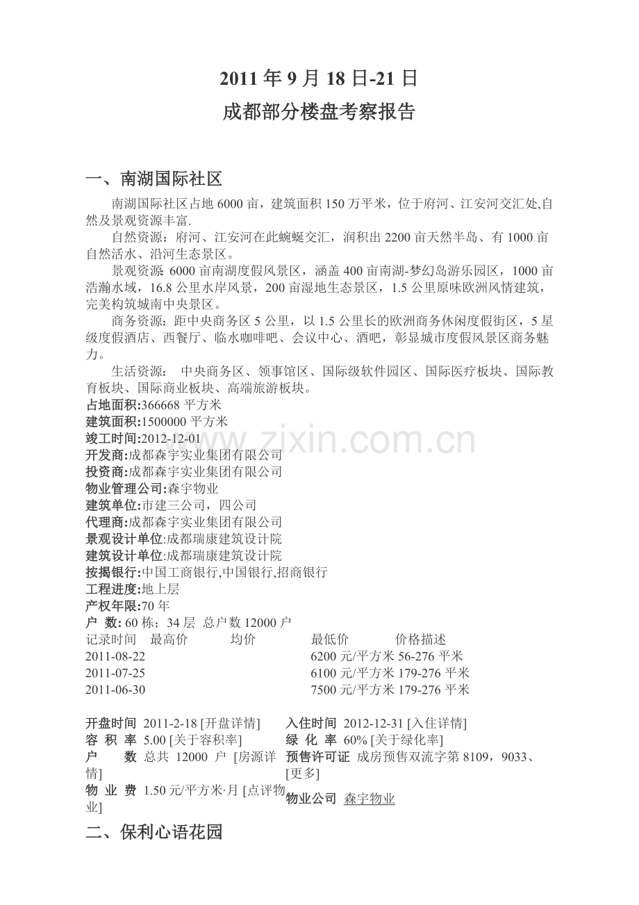 成都参观楼盘资料.docx_第1页