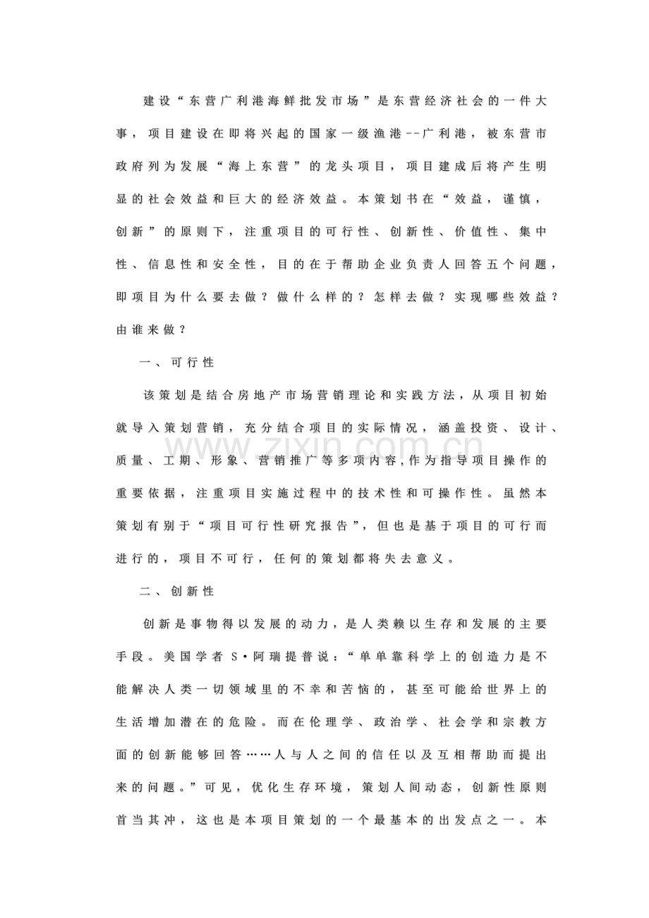 房地产业-专业市场房地产项目策划.docx_第2页