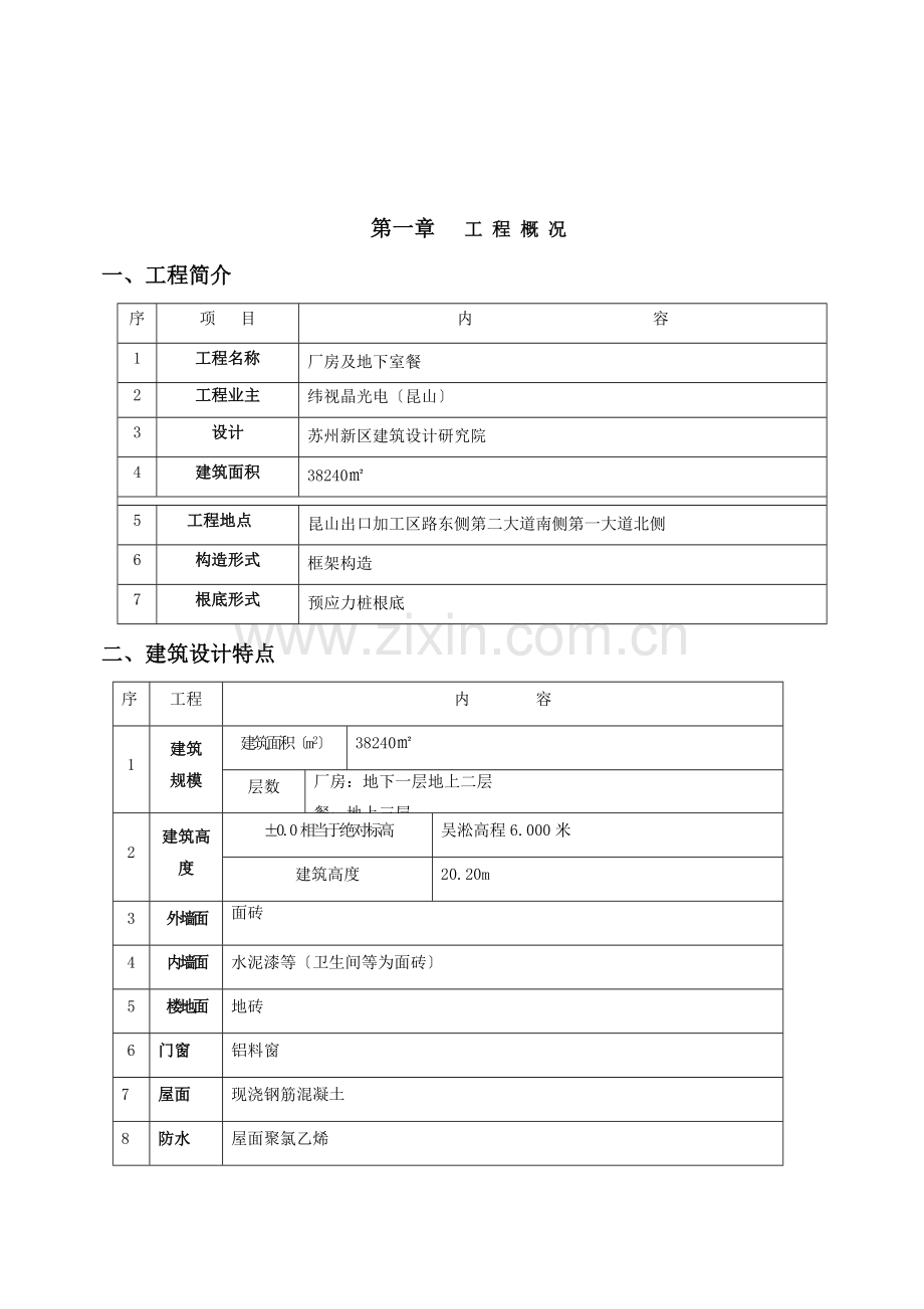 厂房及地下室餐厅工程监理规划.doc_第2页