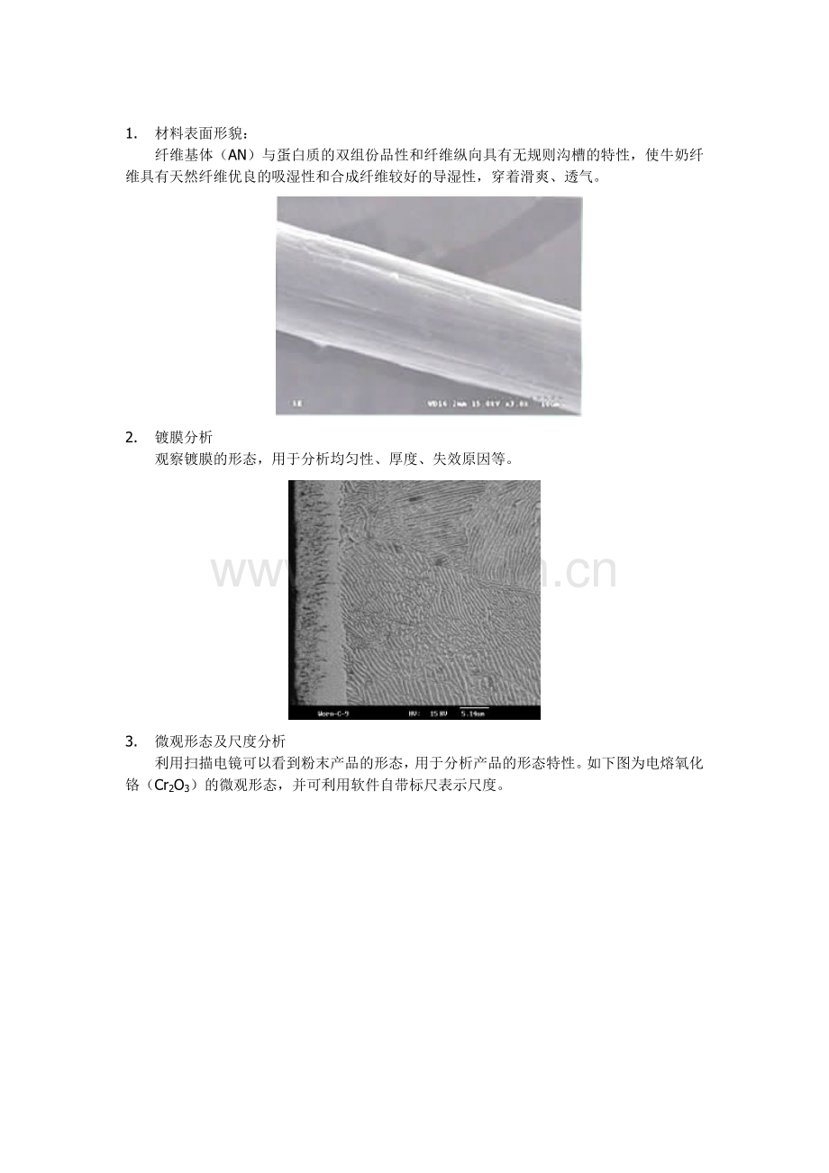 扫描电子显微镜及能谱仪(SEM.docx_第2页