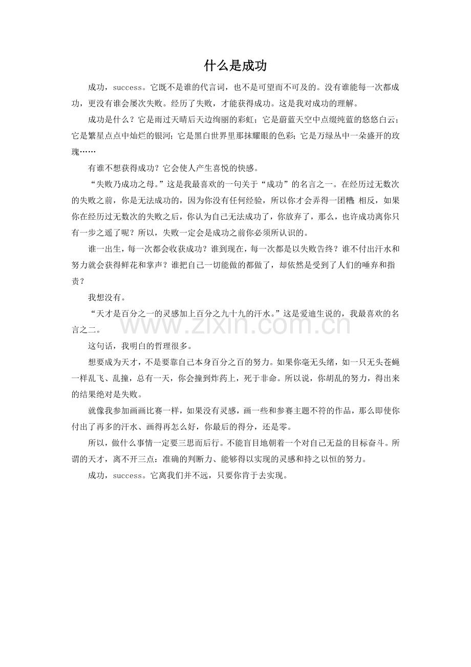 什么是成功.doc_第1页
