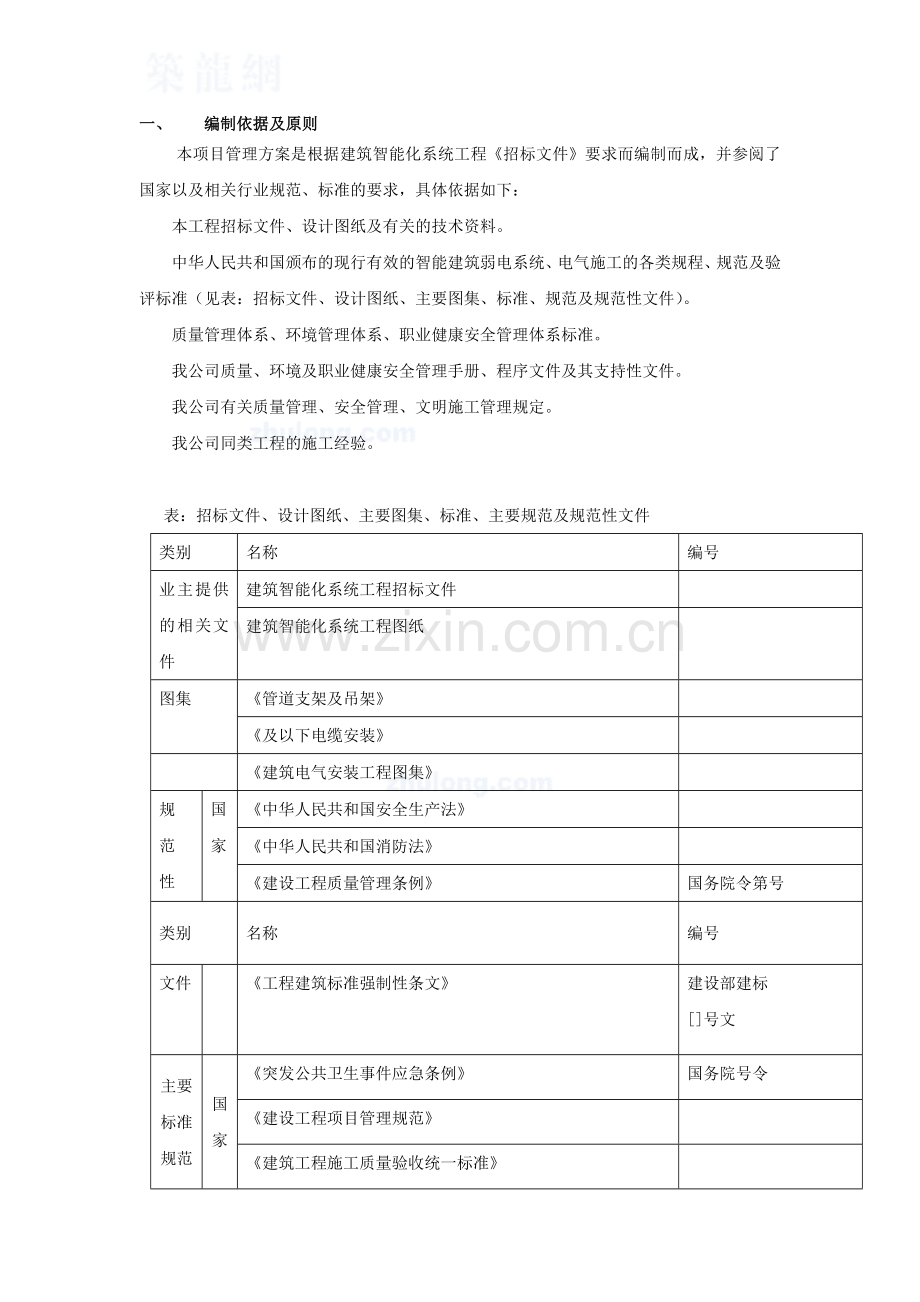 建筑智能化系统工程施工组织设计方案(68页).doc_第1页