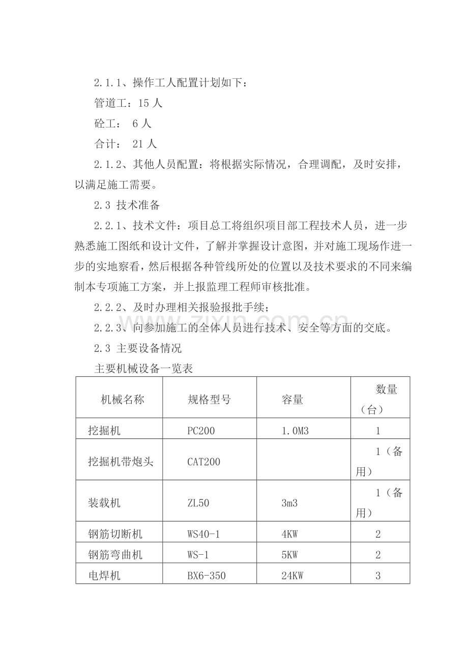 市政弱电电力通信管道工程施工方案(17页).doc_第2页