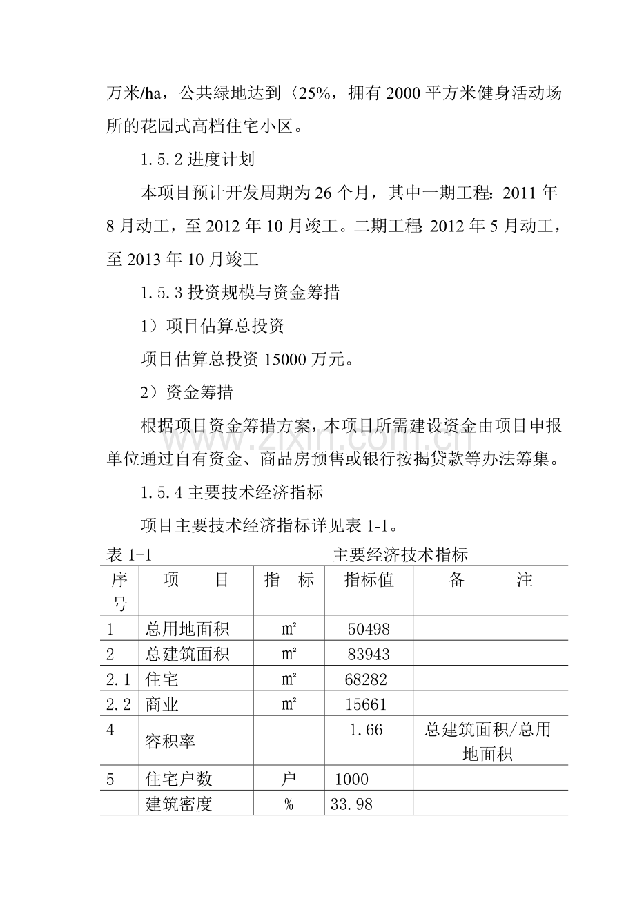 商业小区房地产开发可研报告.docx_第2页
