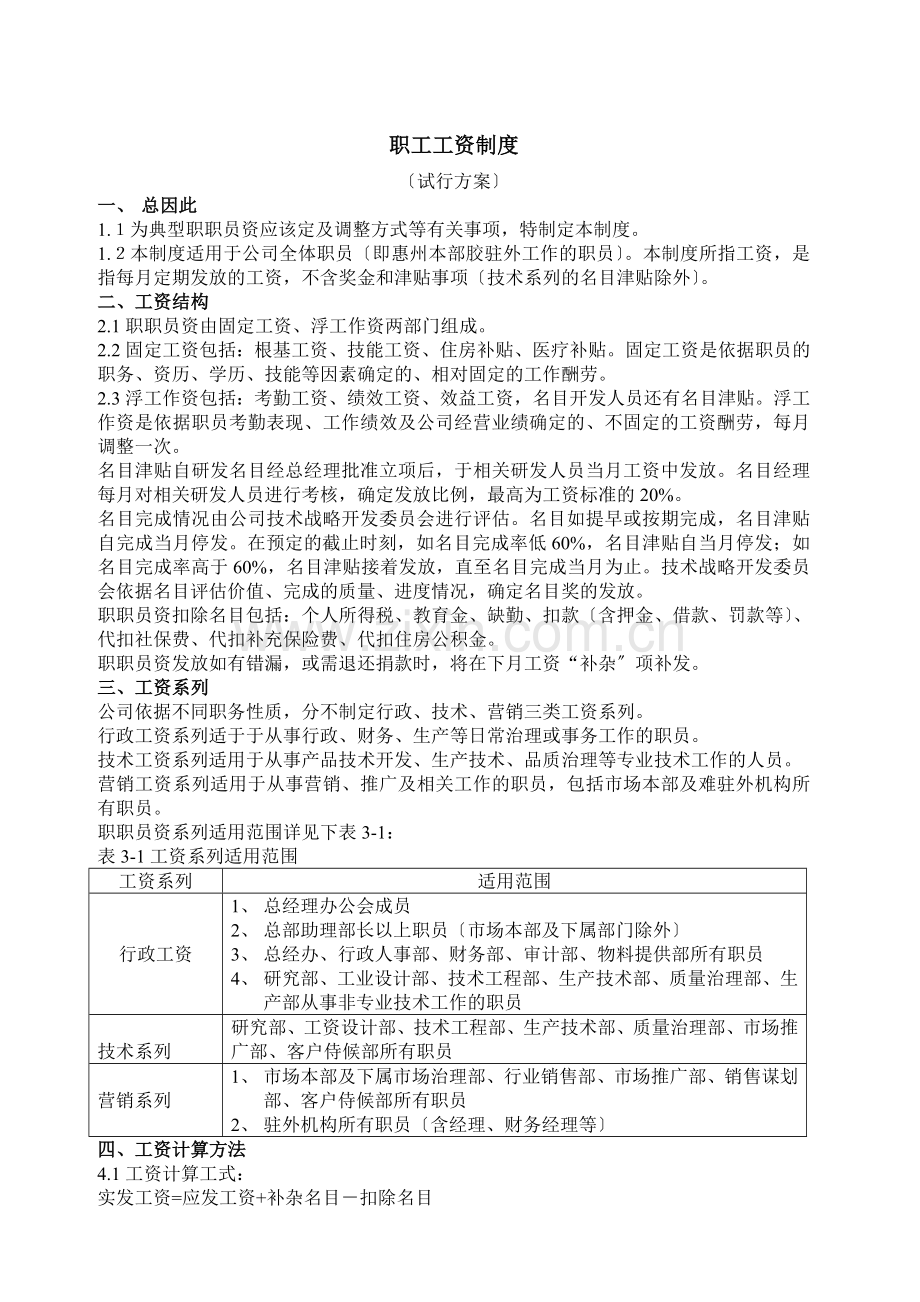 职工工资制度(1).docx_第1页