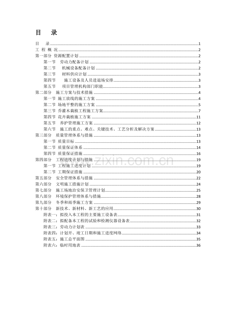 园林工程重点难点、新工艺新技术新材料.docx_第1页