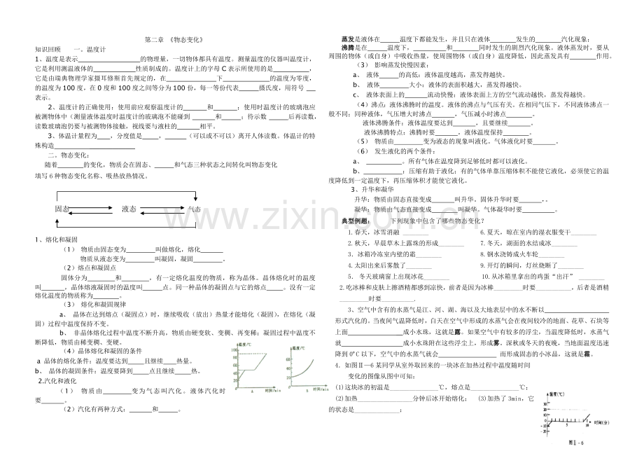 物态变化复习.docx_第1页