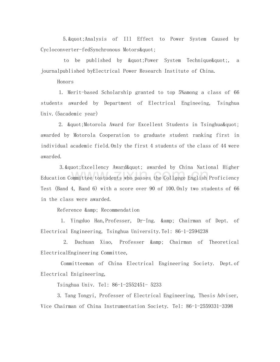 英文简历7--Autobiography-resumeDOC .doc_第2页