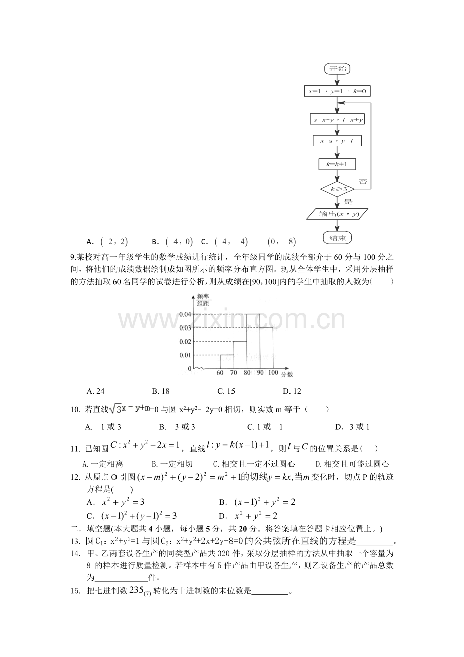 高二数学理修订.docx_第2页