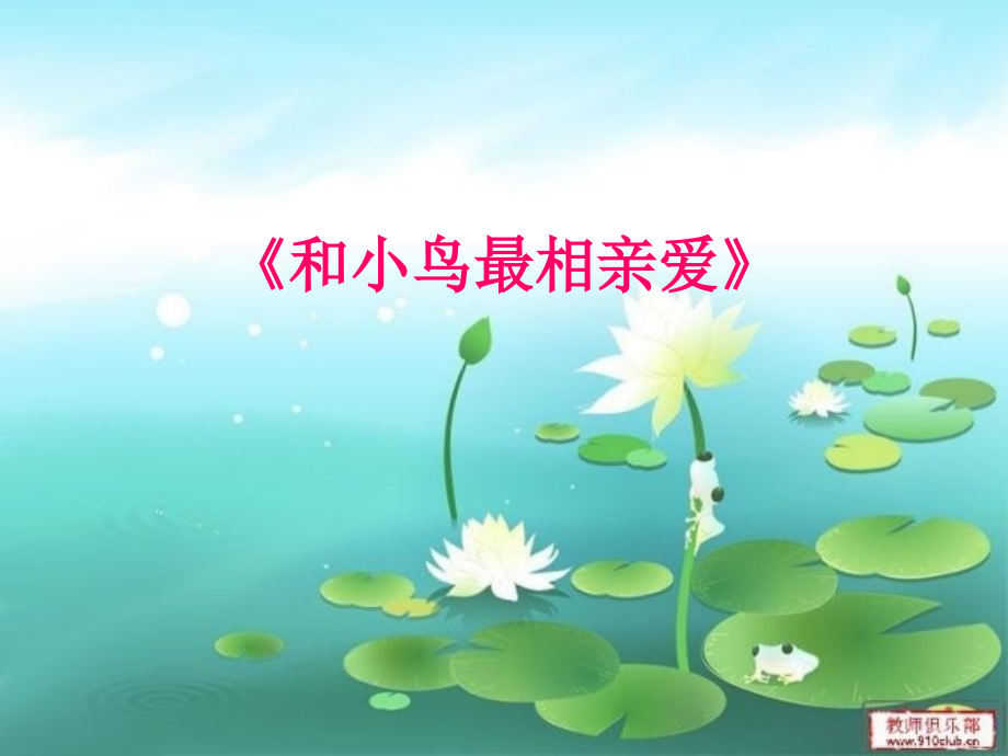 和小鸟最相亲爱.ppt_第1页
