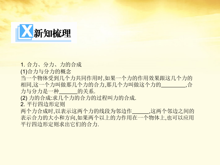 高中物理-第三章第四节3.4力的合成课件-新人教版必修1-.ppt_第2页