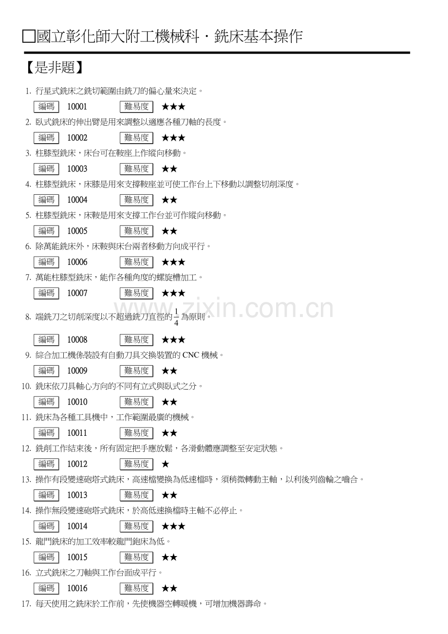 国立彰化师大附工机械科铣床基本操作.docx_第1页