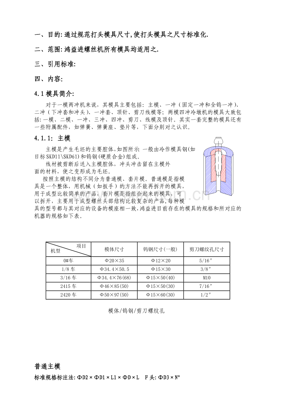 打头模具标准.docx_第1页
