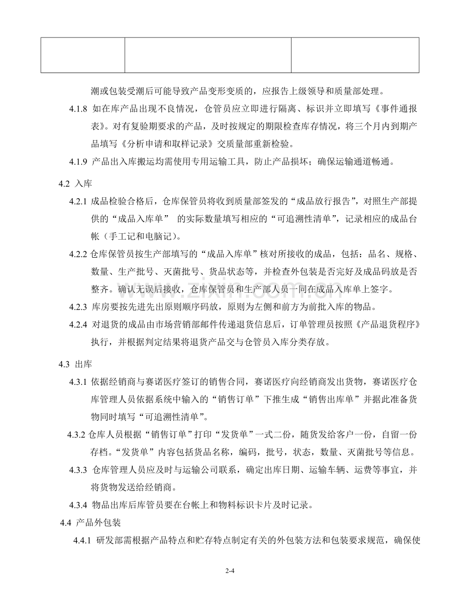 成品库管理标准操作程序.doc_第2页