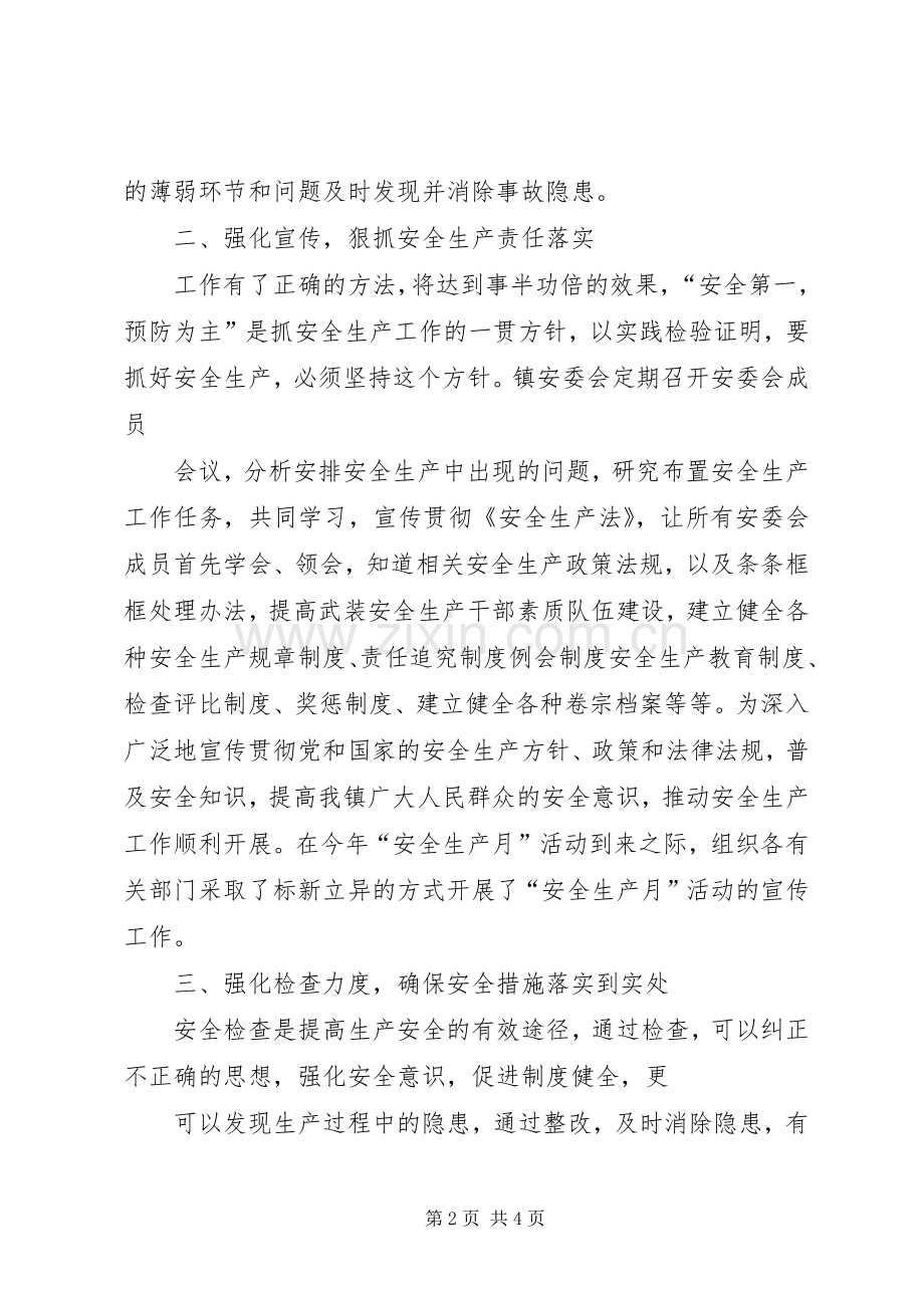 副镇长安全生产述职报告[范文模版].docx_第2页