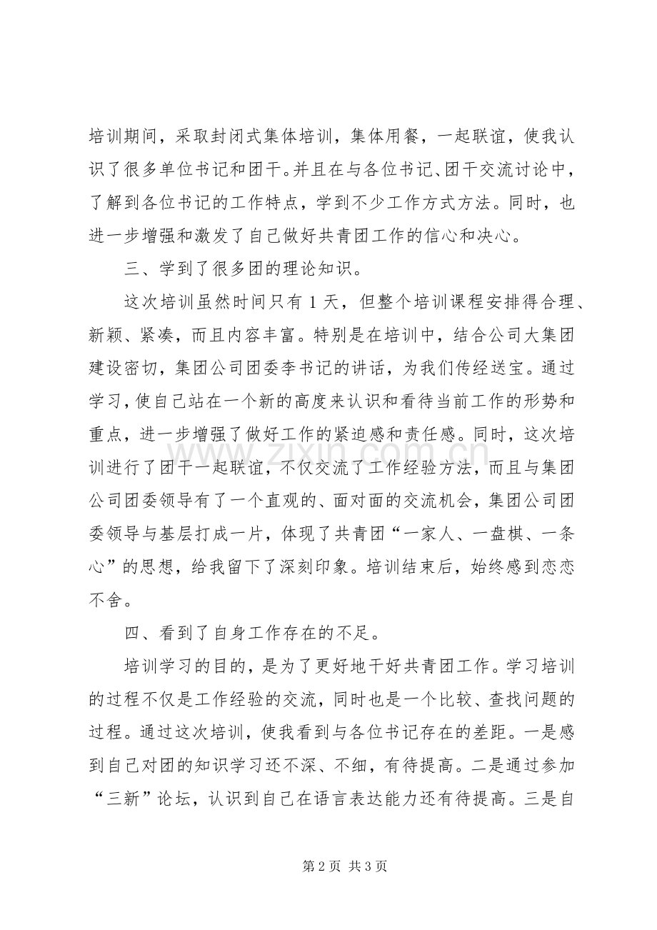有关团干培训心得体会.docx_第2页
