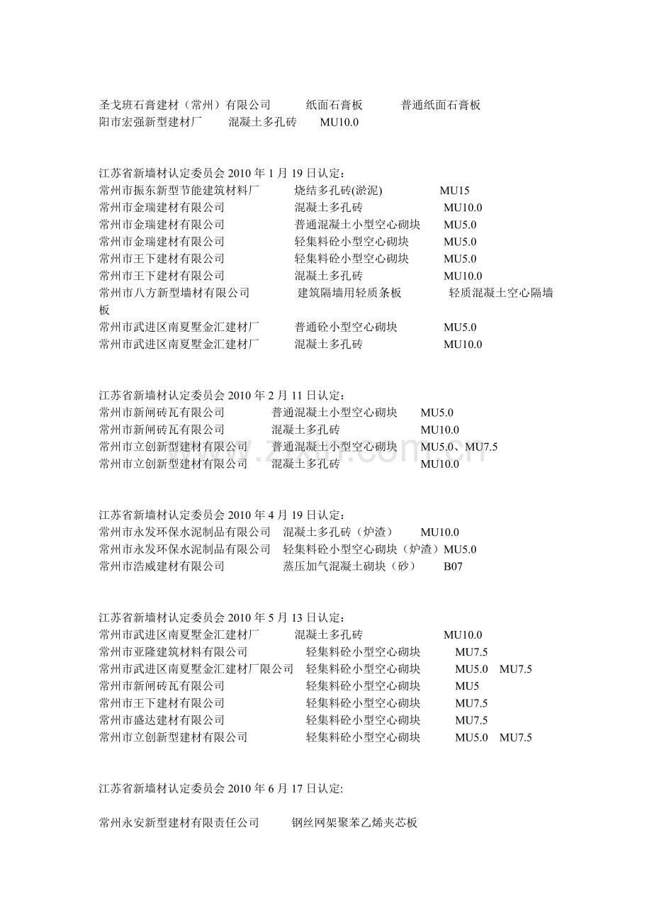 新墙材产品认定企业.doc_第2页