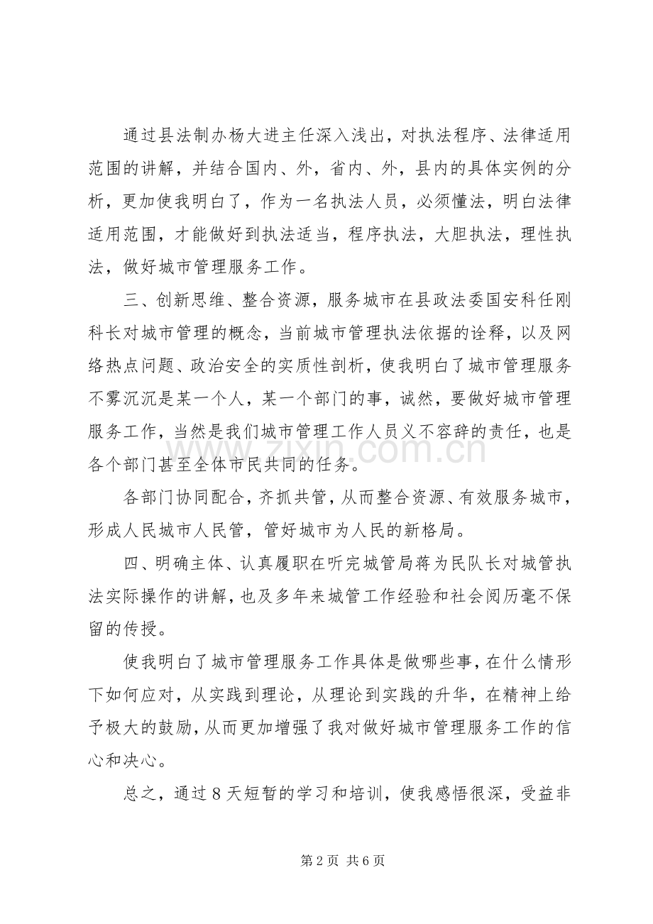 城管清政廉洁心得体会.docx_第2页