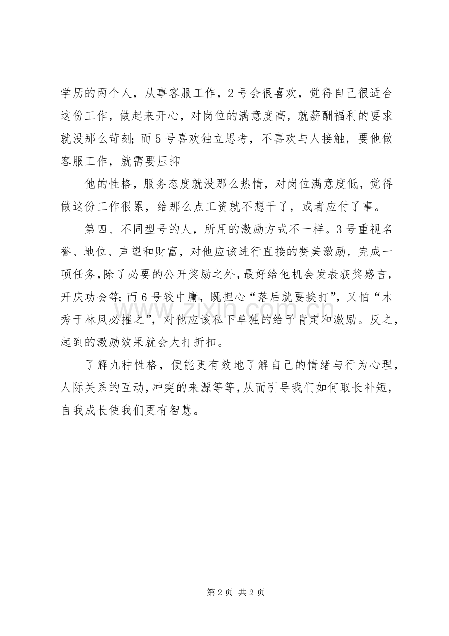 九型人格之学习心得.docx_第2页