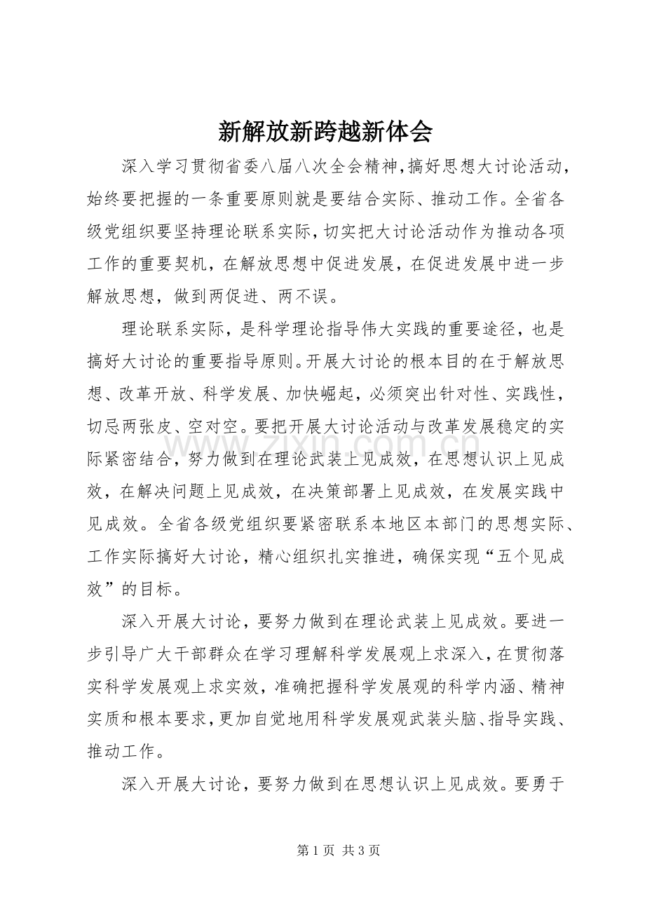 新解放新跨越新体会.docx_第1页