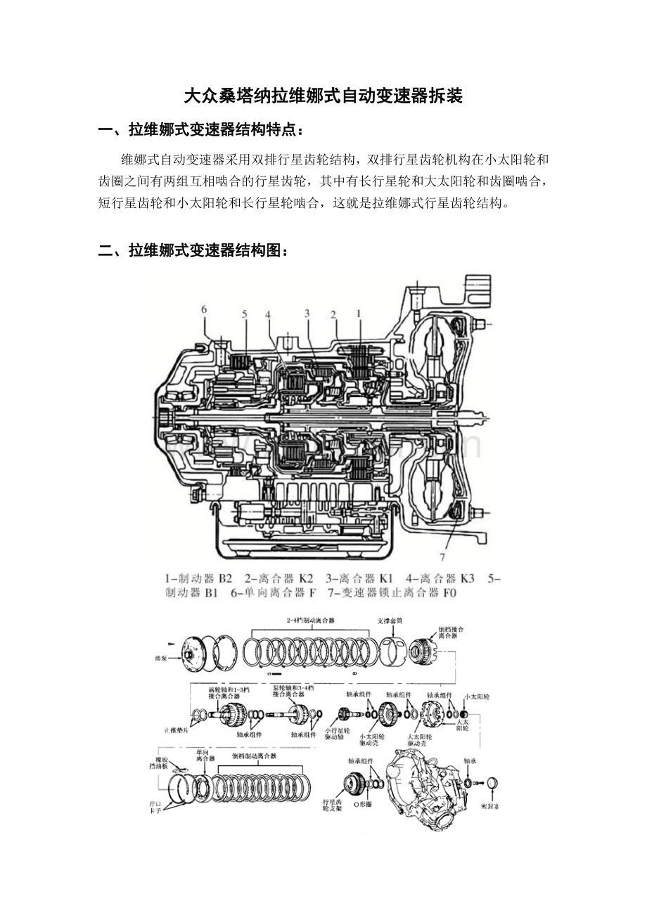 拉维娜式辛普森式自动变速器装实习.doc_第2页