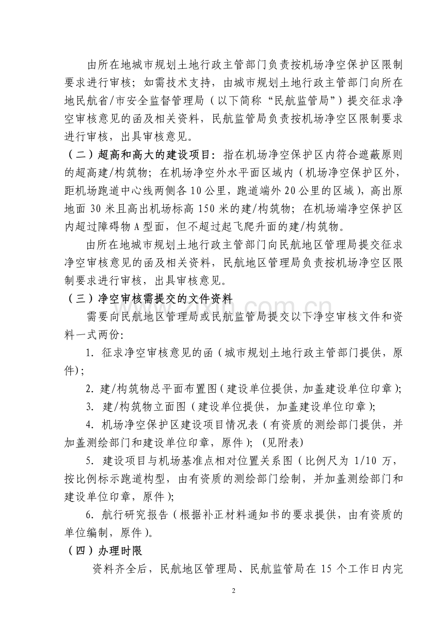 民用机场净空保护区建设项目净空管理程序.pdf_第2页