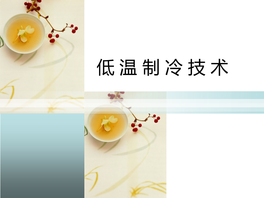 低温制冷技术概述.ppt_第1页