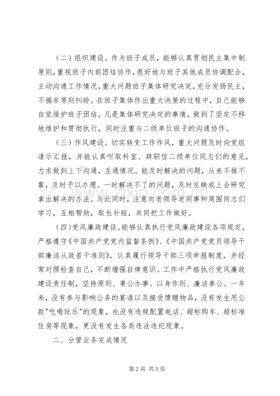 住房保障局工作人员述职报告.docx_第2页