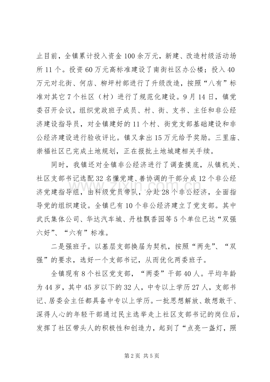 乡镇组织委员党建工作述职报告.docx_第2页
