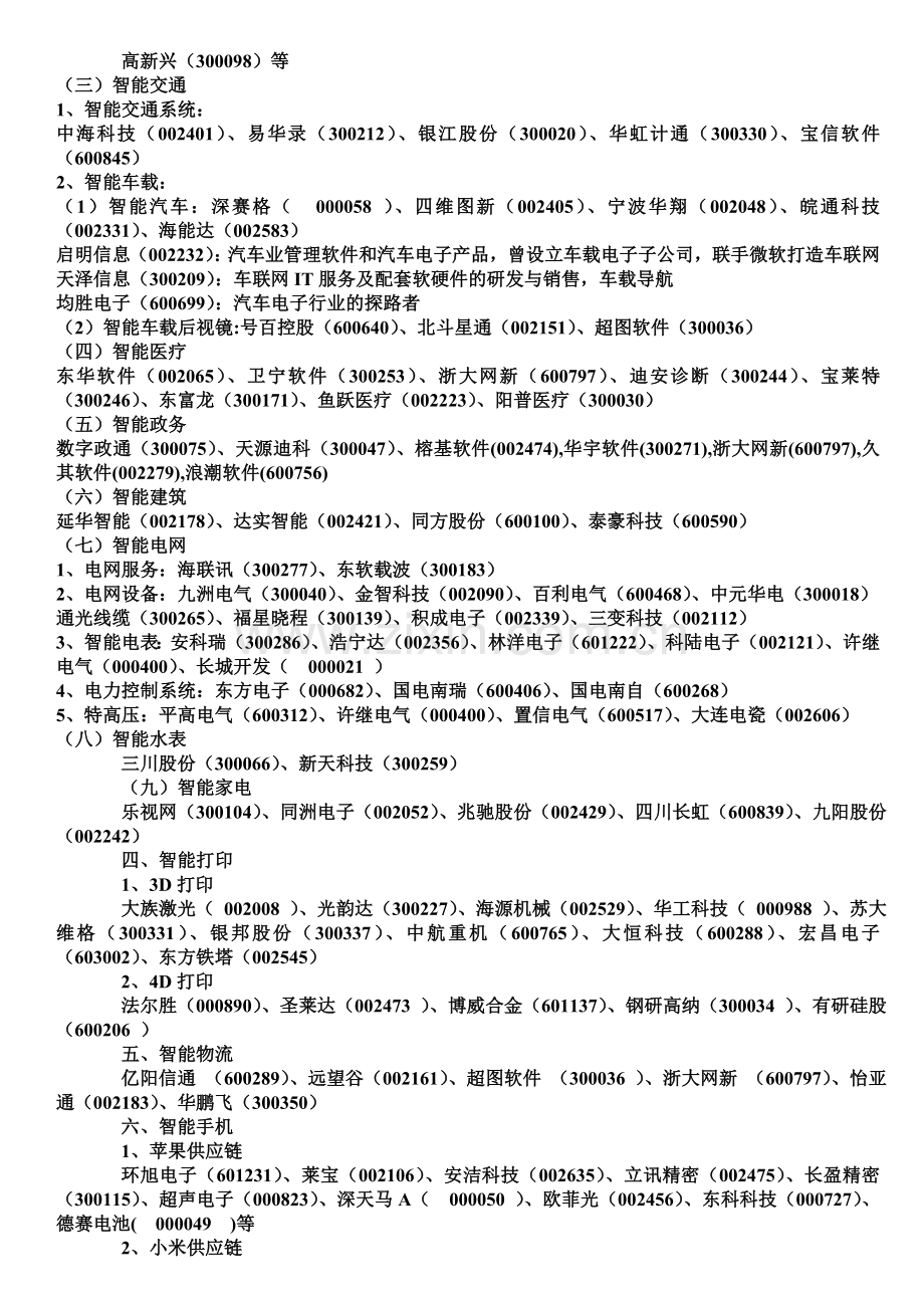 未来10倍牛股—智能科技概念股大全.doc_第2页