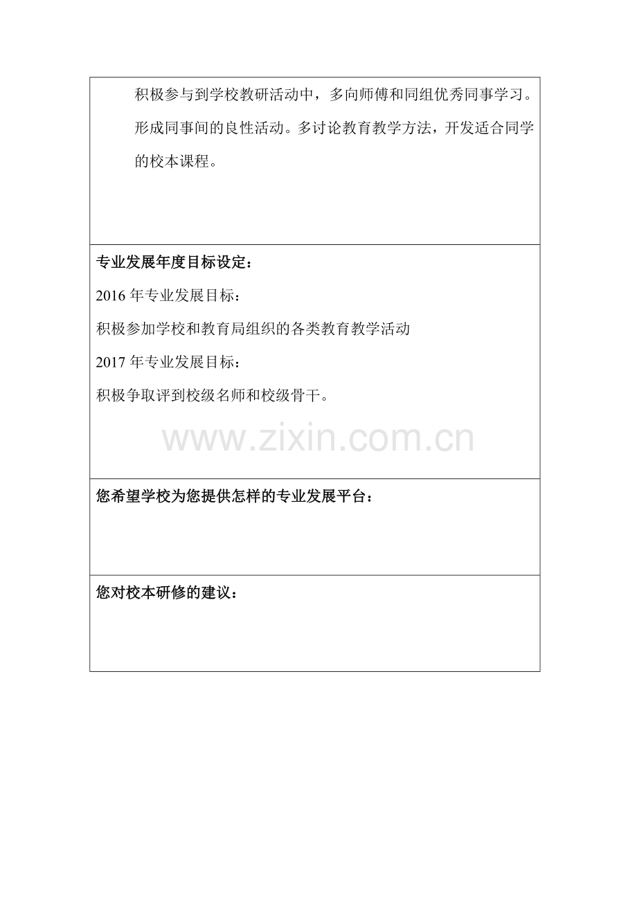 罗远庆---遵义四中教师专业发展规划书.doc_第2页