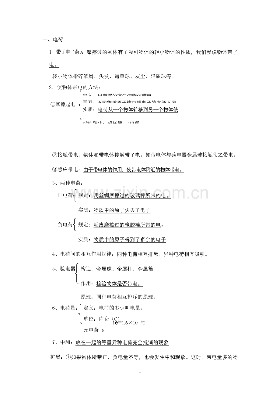 中考电路复习.doc_第1页