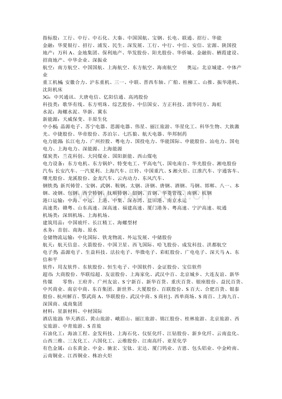 股市龙头股排行.doc_第2页