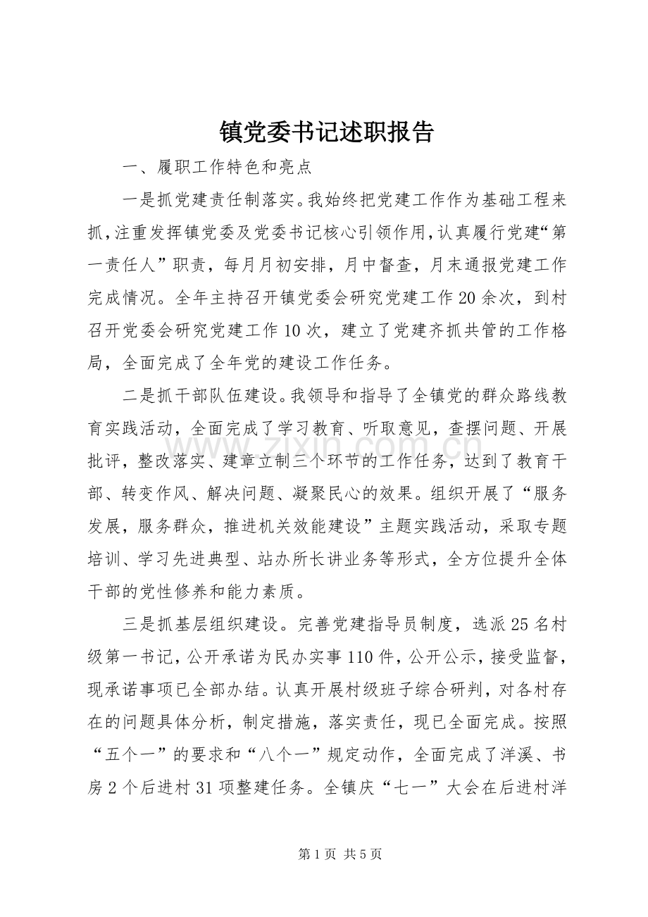 镇党委书记述职报告 (45).docx_第1页