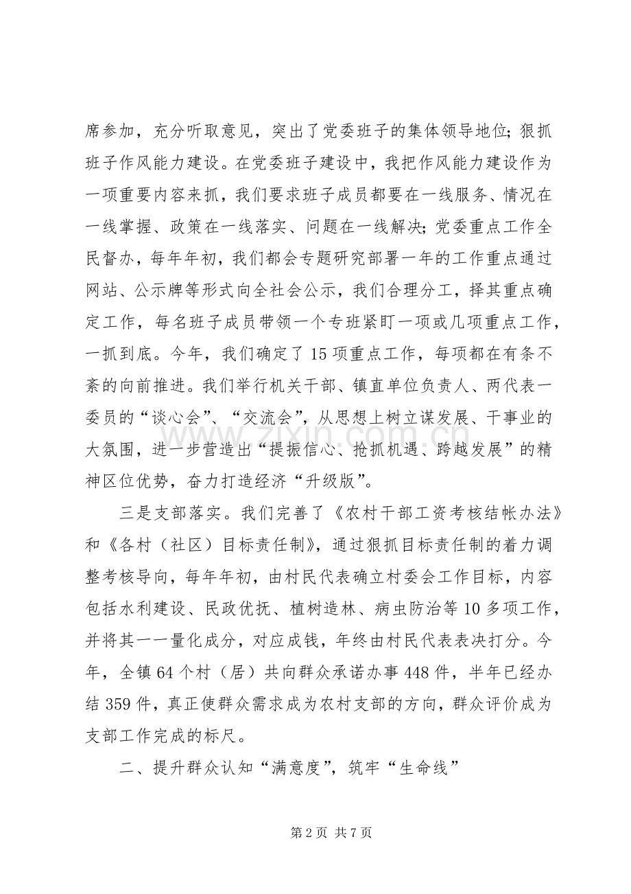镇党委书记专项述职报告.docx_第2页