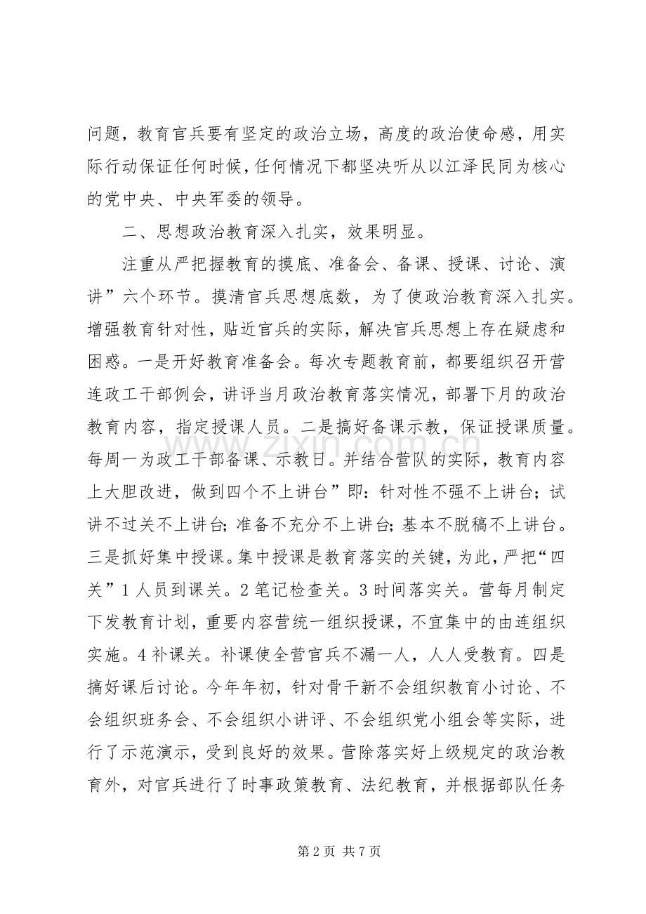 政治处教导员年度述职.docx_第2页