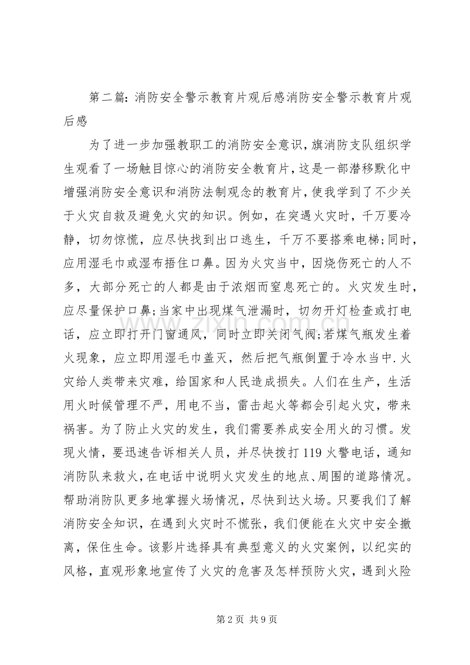 消防安全教育片观后感.docx_第2页