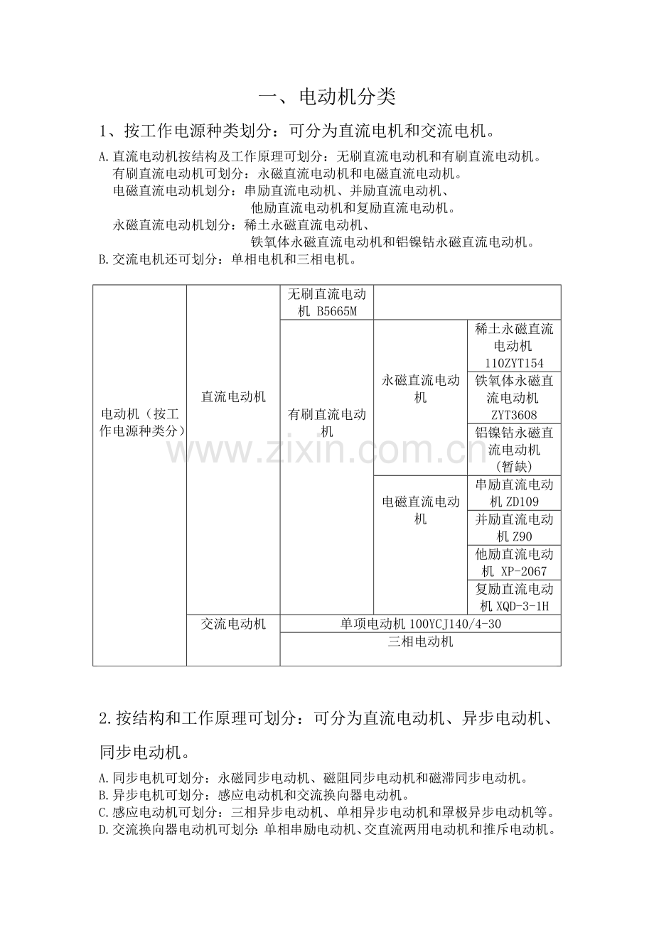 电机分类.doc_第1页