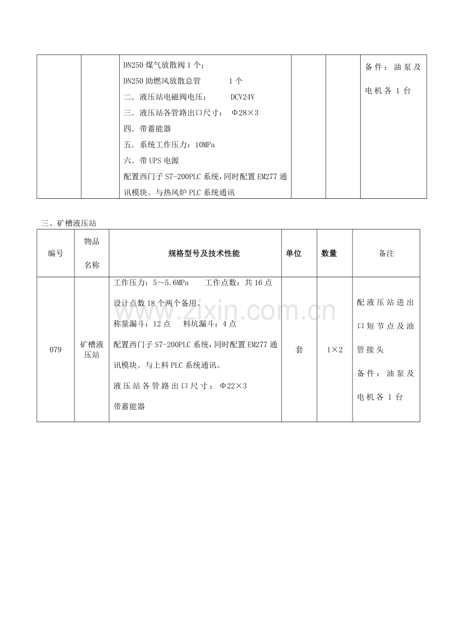 液压站技术参数及要求.doc_第2页