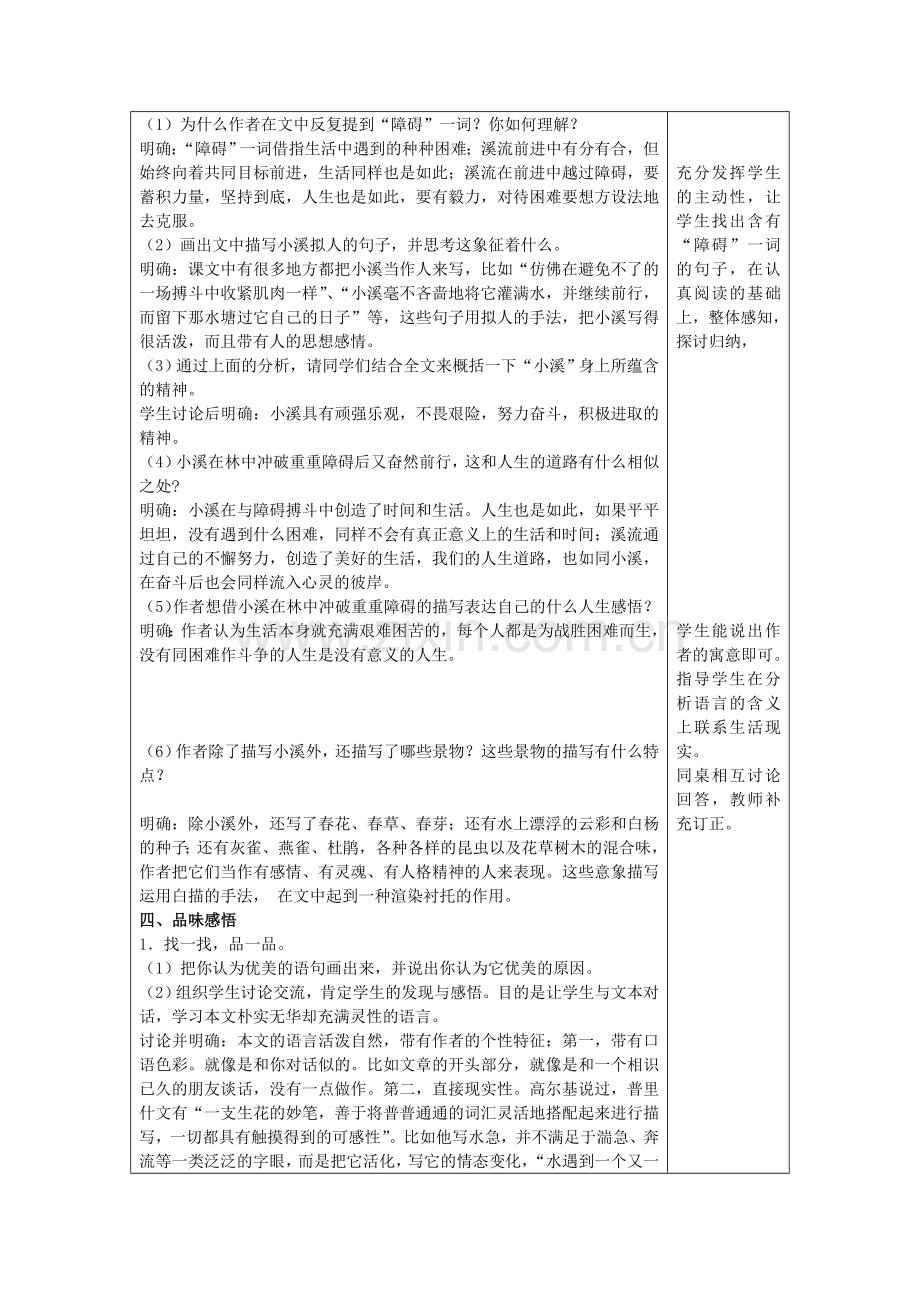 《林中小溪》教学案.doc_第2页