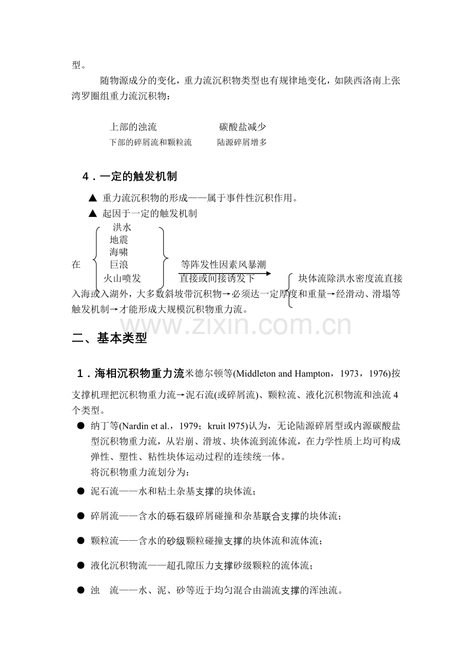 浊积岩重力流沉积及沉积相.doc_第2页