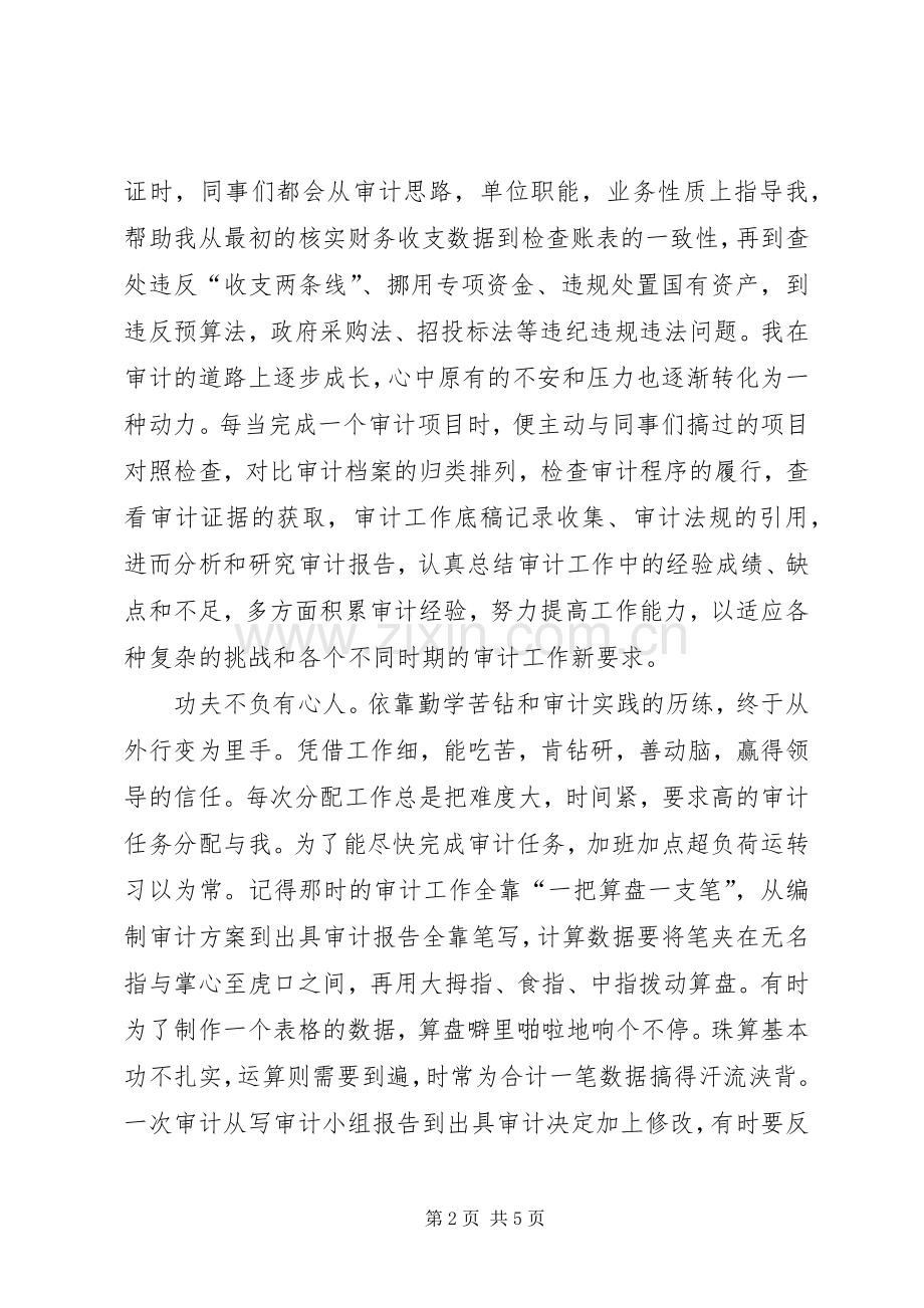 审计单位敬业精彩演讲.docx_第2页