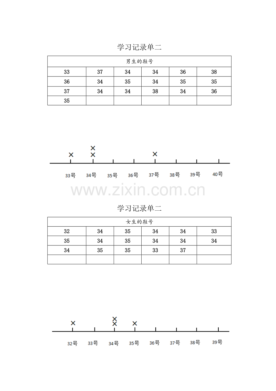 小学数学北师大2011课标版三年级小小鞋店-(2).docx_第1页